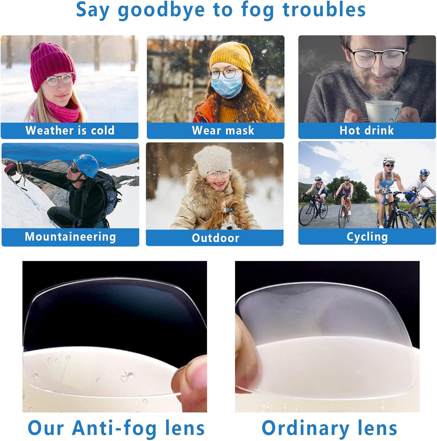 Gafas de seguridad para mujeres, enfermeras, gafas protectoras, gafas de seguridad antivaho