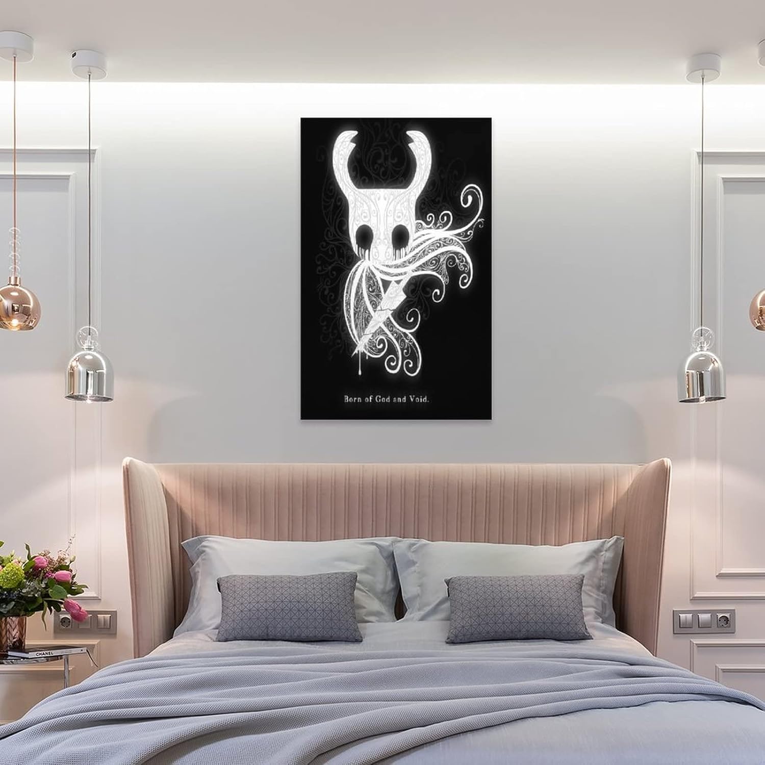 SNKB Póster de caballero hueco, pintura decorativa, lienzo, arte de pared, para sala de estar, dormitorio, 08 x 12 pulgadas (7.9 x 11.8 in)