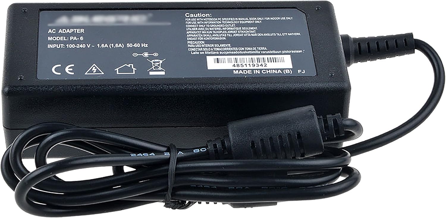PKPOWER Reemplazo del adaptador de CA para Samsung C27T550FDNXZ LC27T550FDNXZA LED Monitor Cable de fuente de alimentación
