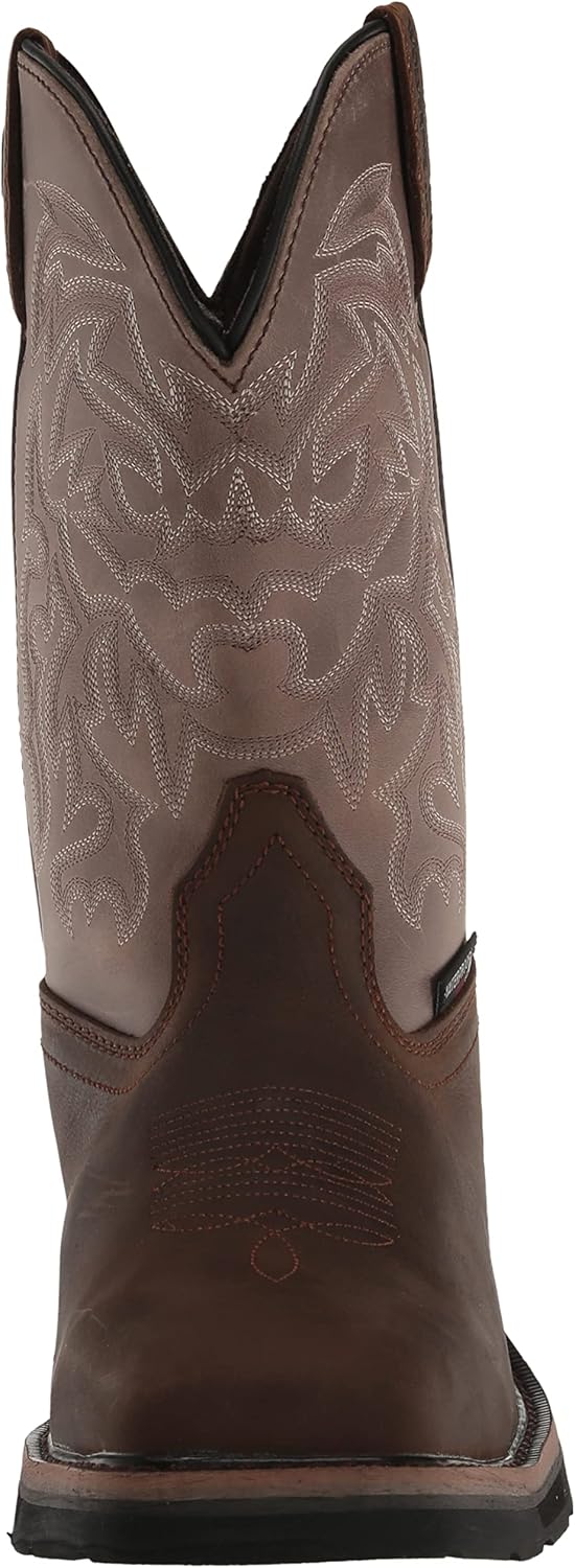 Wolverine Zapatos Wellington de trabajo impermeables con punta de acero para hombre