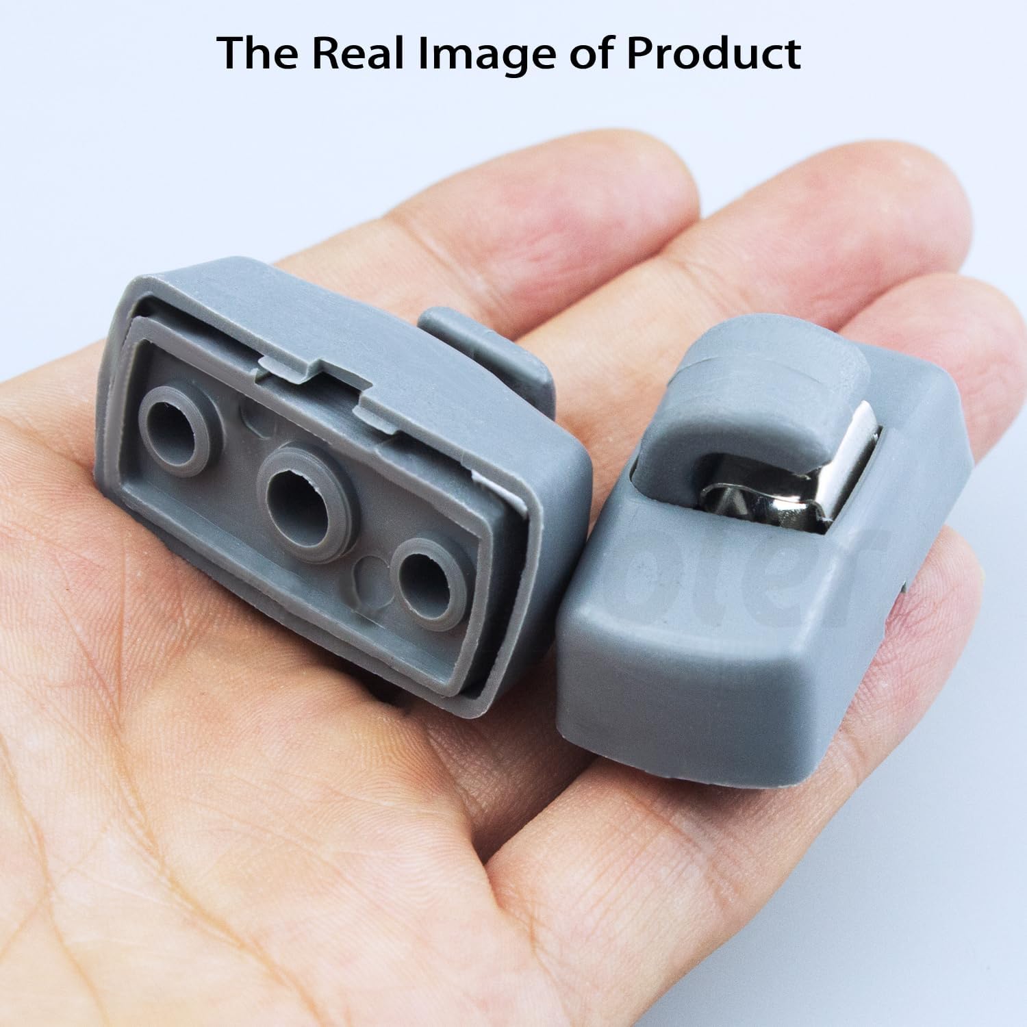2 PCS Interior parasol gancho clip soporte apto para Volkswagen Golf Passat B5 B6 Jetta Mk4 Beetle Polo Seat Skoda etc.OEM 3B0857561A.3B0857563.