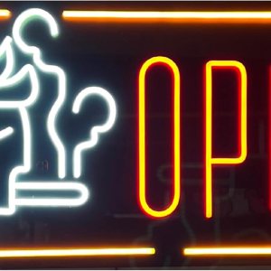 Letrero LED “Cigar – Open” con icono, complemento perfecto para sala de cigarros, ahumaderos y bares caseros Letrero LED “Cigar – Open” con icono, complemento perfecto para sala de cigarros, ahumaderos y bares caseros