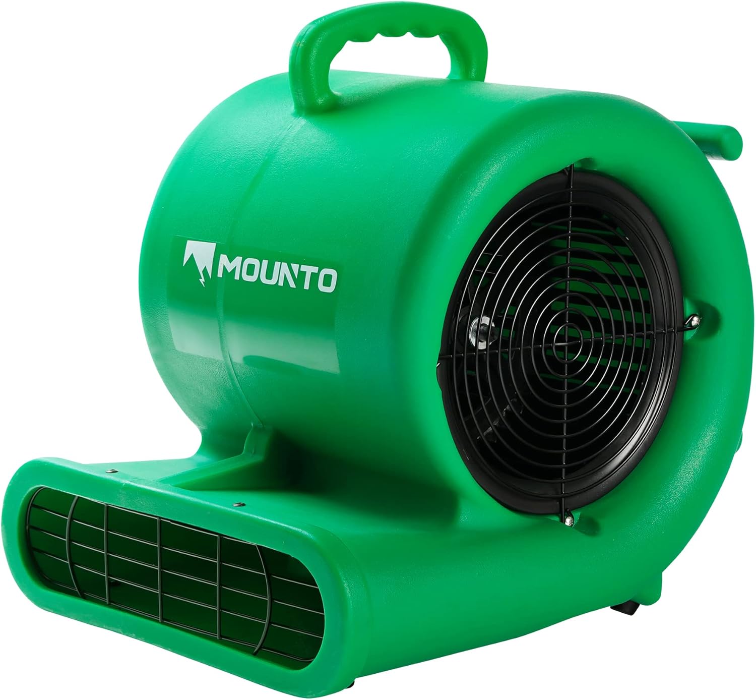 Mounto Ventilador de secado de suelo Air Mover de 13hp de 2000 cfm, motor de aire de 3 velocidades con salida GFCI doble, cable de alimentación de