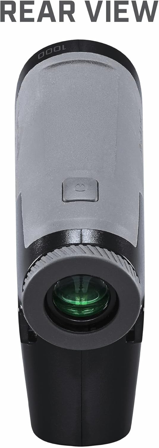 Bushnell Bone Collector 1000 Telémetro, buscador de rango de caza con compensación de rango de ángulo para tiro y caza