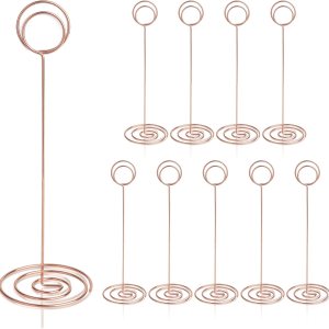 Soportes para números de mesa, 10 unidades de 8.75 pulgadas, soportes altos para números de mesa para bodas, fiestas, graduaciones, recepciones, Soportes para números de mesa, 10 unidades de 8.75 pulgadas, soportes altos para números de mesa para bodas, fiestas, graduaciones, recepciones,
