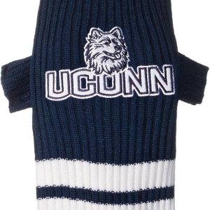 Pets First Suéter para mascotas Collegiate Connecticut Huskies, talla S Pets First Suéter para mascotas Collegiate Connecticut Huskies, talla S