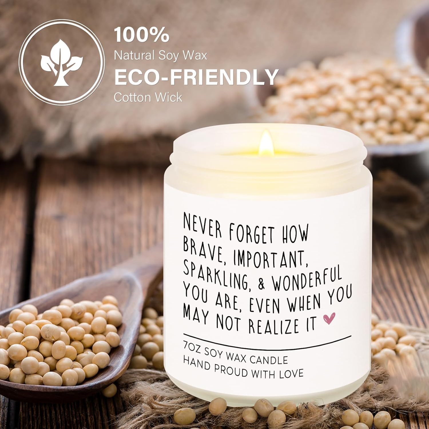 Velas perfumadas  Regalos inspiradores para mujeres, regalos de cumpleaños para ella, alientoanimaciónregalos motivacionalespositivos para amigos,