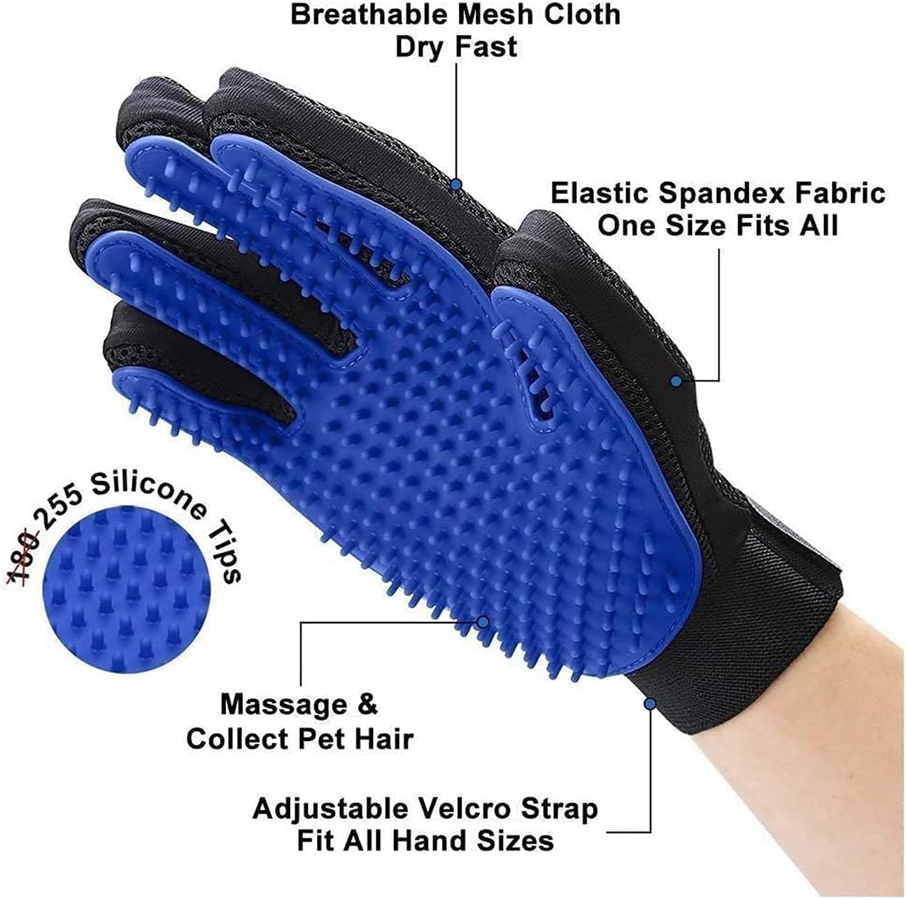Almohadillas lavables para orina para perros + guantes de aseo gratuitos para cachorros, acolchados, de absorción rápida, lavable a máquina,