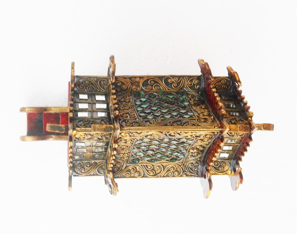 SanPraPhum10 – Casa de espíritu tailandesa hecha a mano, color dorado