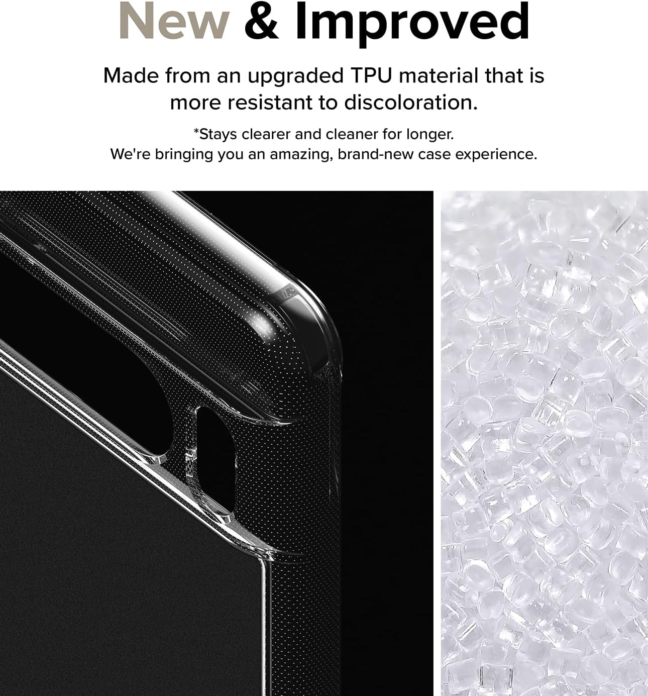 Ringke Fusion – Funda compatible con Google Pixel 8 Pro transparente mate + vidrio compatible con Google Pixel 8 Pro
