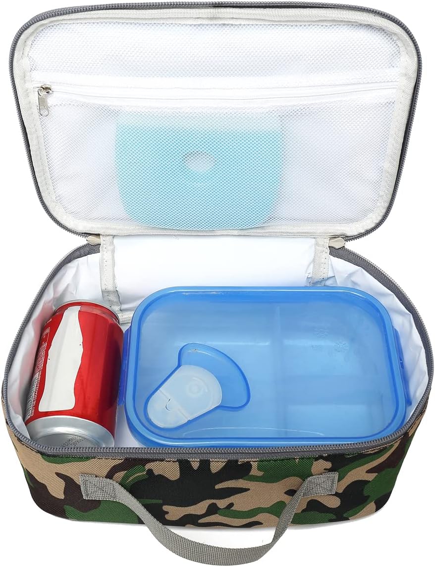 FlowFly – Lonchera infantil, minibolsa suave aislada, minihielera para el regreso a clases, bolsa térmica para comida y alimentos para niñas y niños