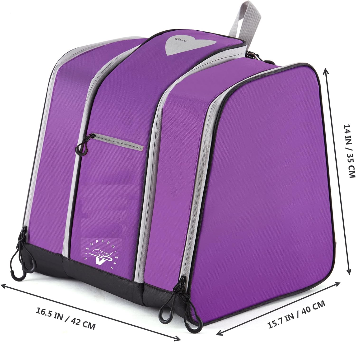 Mochila para botas de esquí para niños pequeños, patinaje, esquí, botas de snowboard, casco, guantes y aperitivos, perfecta para esquí, snowboard,