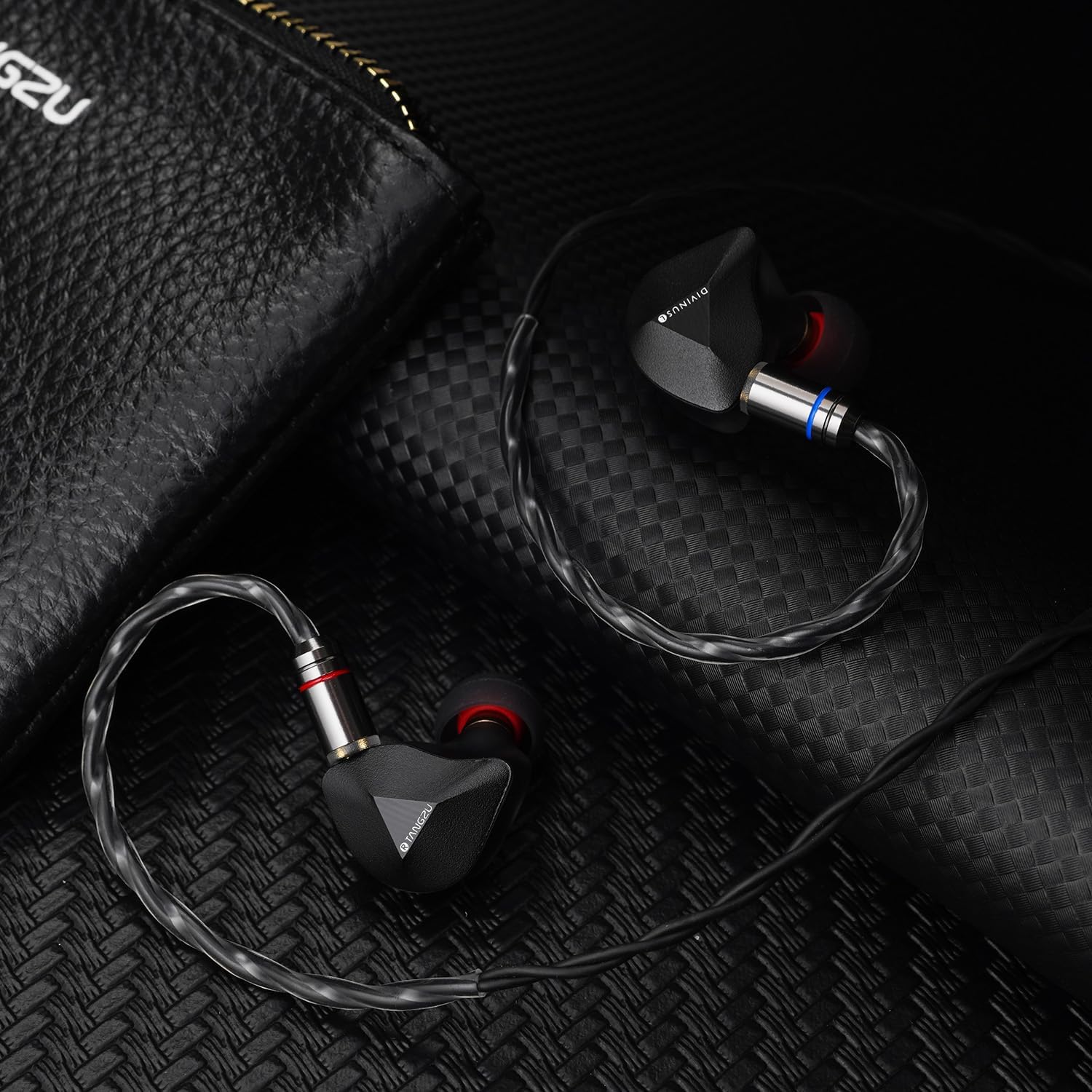 HiFiGo TANGZU x Divinus FUDU VERSE1 – 3 controladores híbridos intrauditivos, serie Zen de 0.394 pulgadas DD+ 2BA, auriculares intrauditivos IEMs