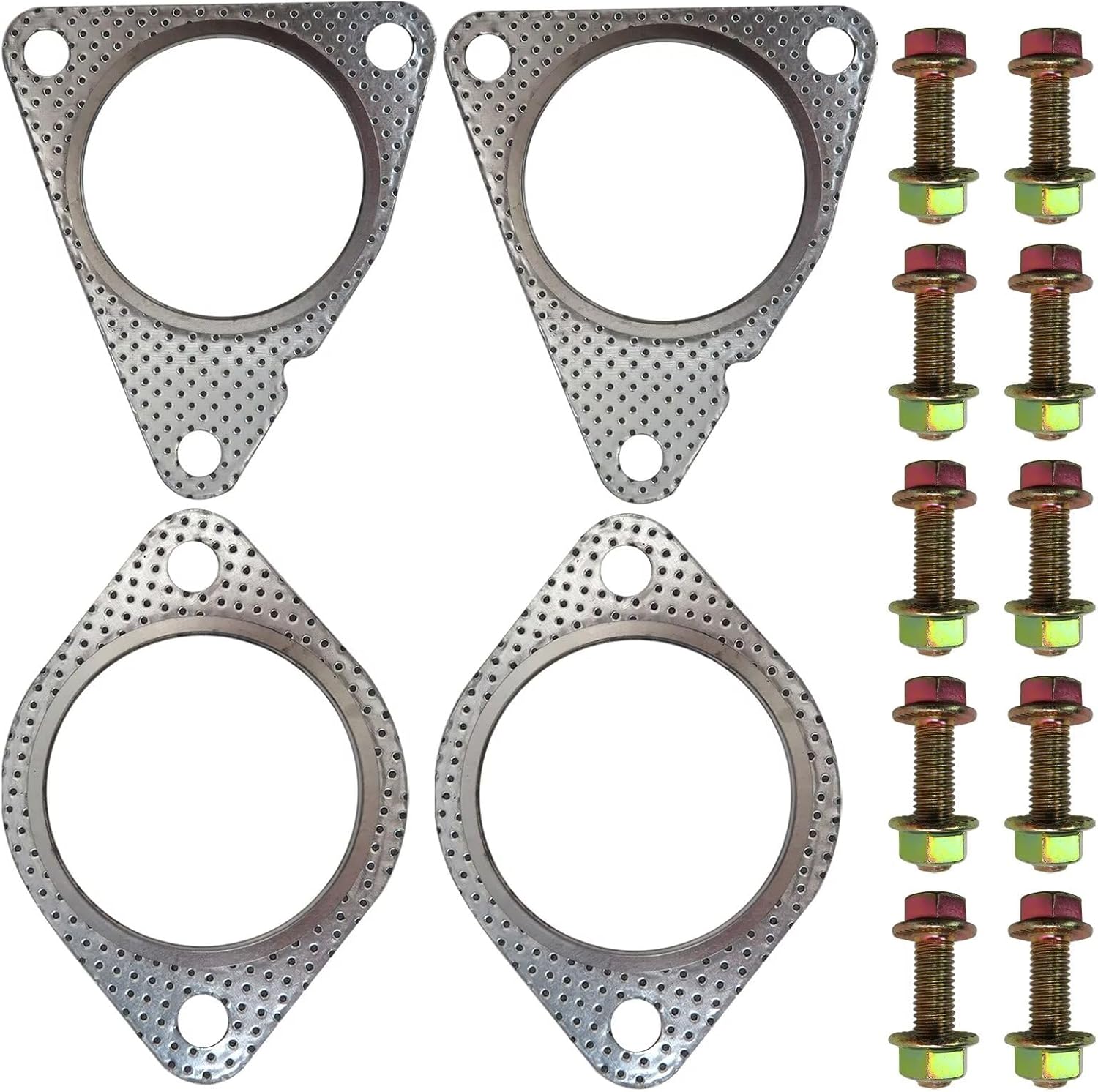 Gxcdizx Kit de tornillos de junta de escape de motor para Infiniti Q50 RWD 370z RWDAWD G37