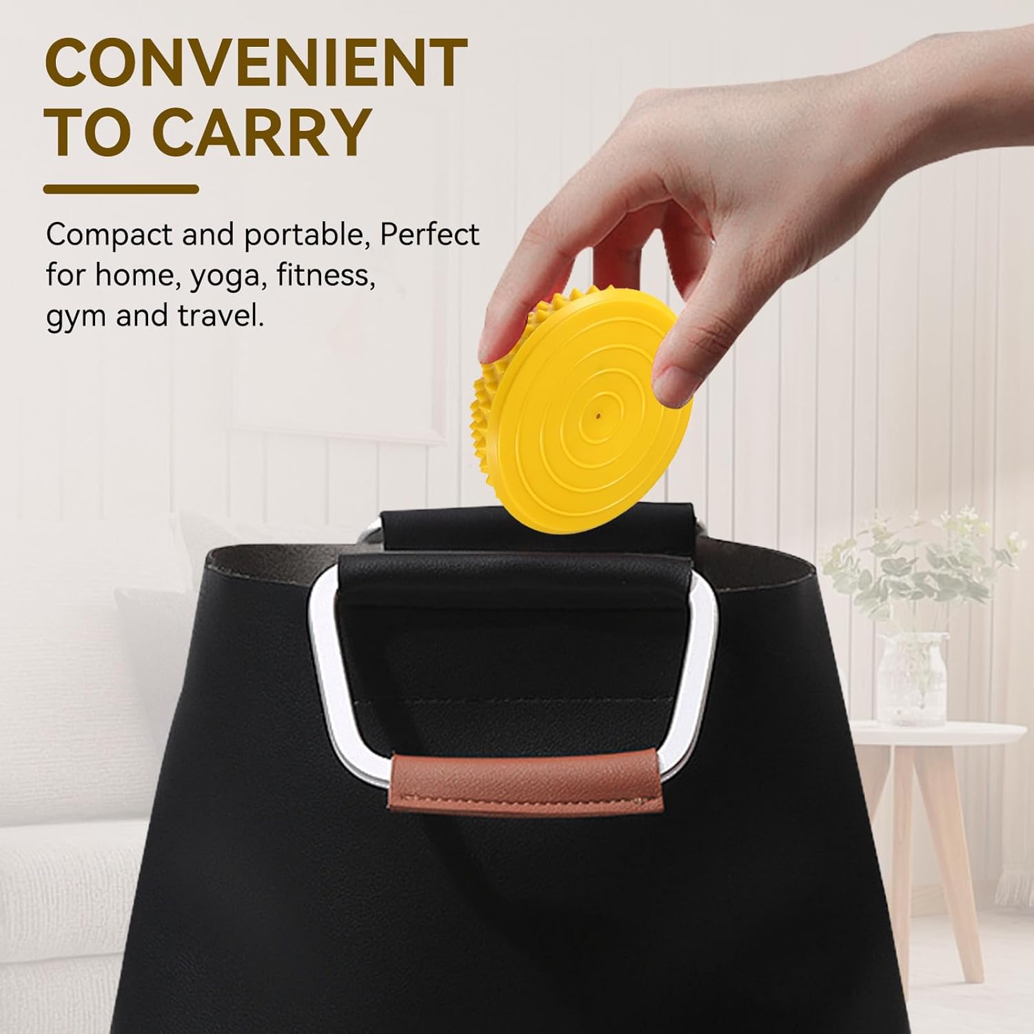 Bola de masaje de pies, semiredonda de PVC con pinchos para pies, cúpula de terapia de equilibrio para yoga, fitness, ejercicio, gimnasio masajeador