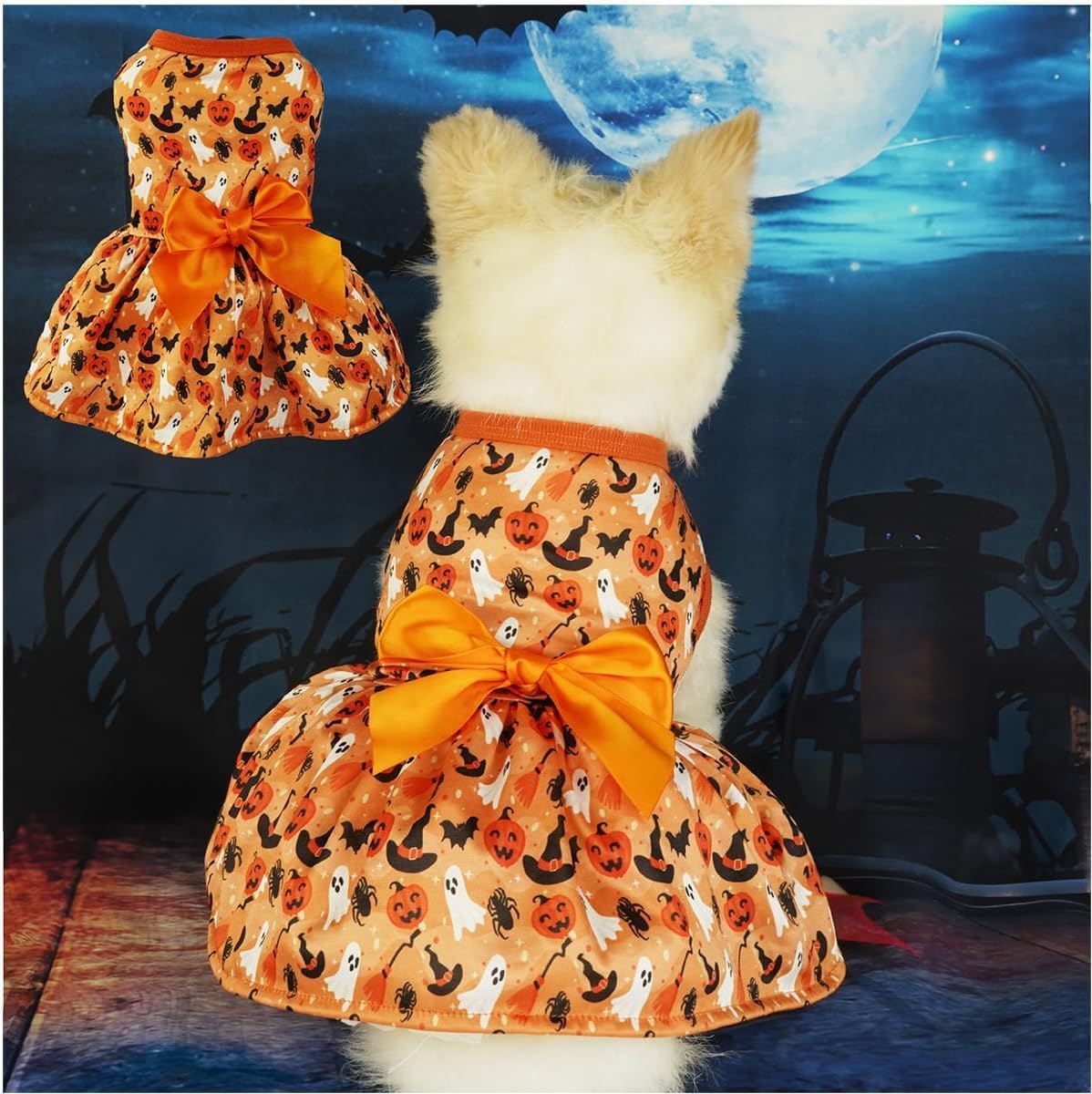 Vestido de tul de Navidad para perro, ropa de perro pequeño para vacaciones, disfraz de Navidad para mascotas, divertido disfraz de Navidad para