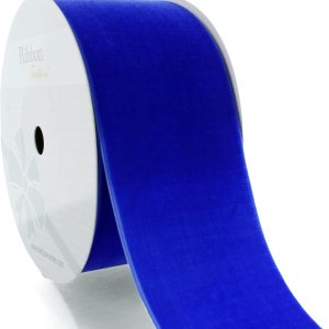 HBC 329 – Cinta de terciopelo (5 yardas), color azul cobalto HBC 329 – Cinta de terciopelo (5 yardas), color azul cobalto