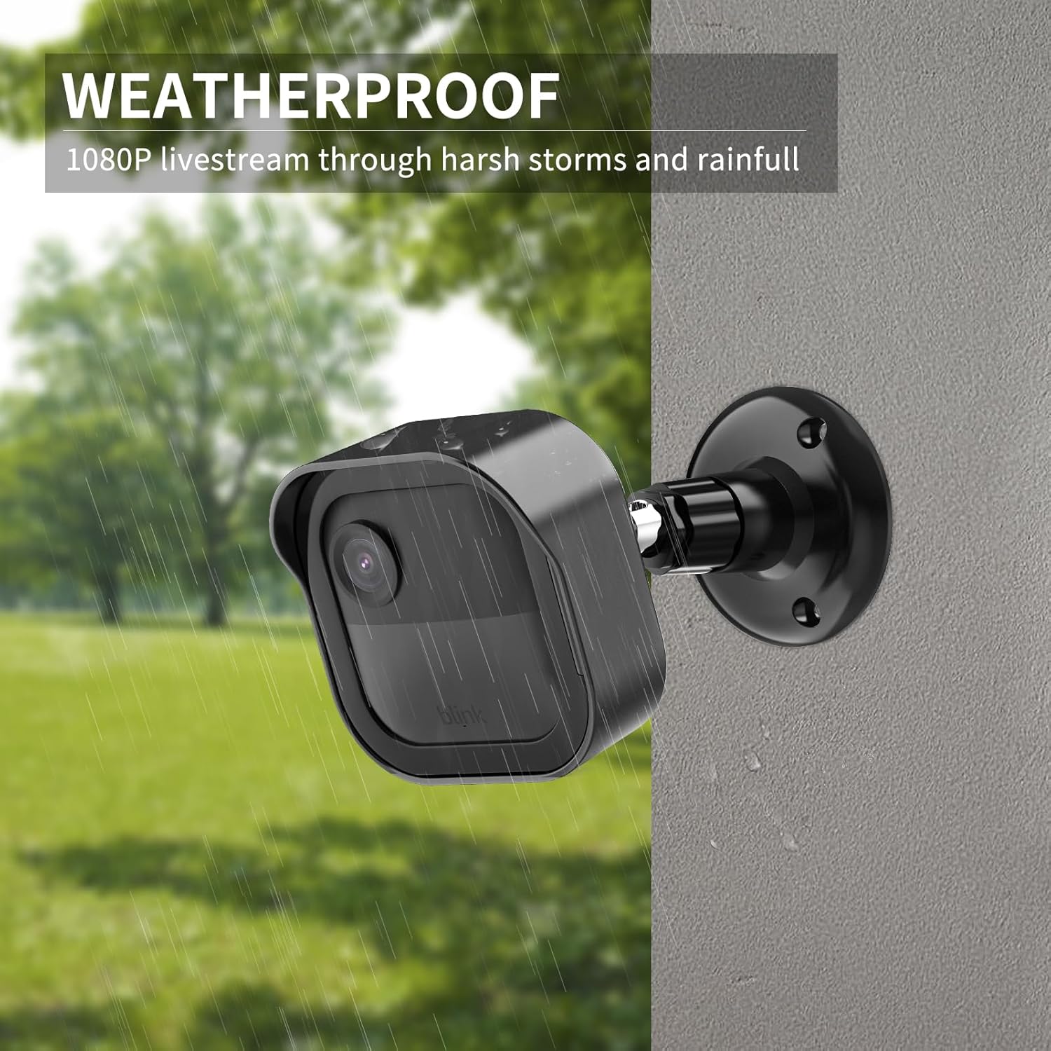 Blink Outdoor 4 (4. generación), carcasa protectora resistente a la intemperie y montaje ajustable de 360 con módulo de sincronización 2 soporte