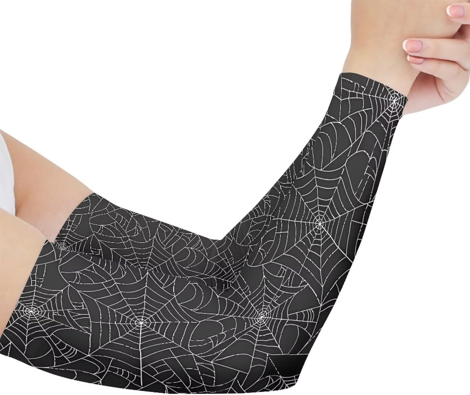 Mangas de brazo de compresión de enfriamiento Mangas de brazo antideslizantes Actividades al aire libre Protección solar cubierta de tatuaje