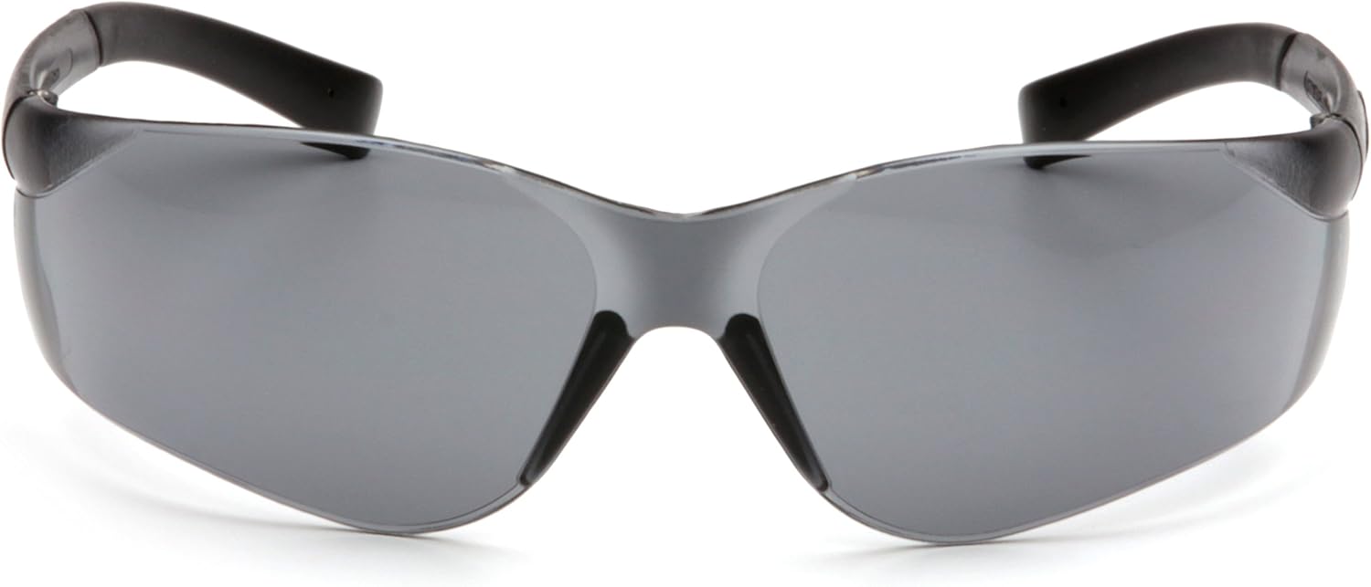 Pyramex S2530SN Mini Ztek – Lentes de seguridad con marco ámbar con lente ámbar ANSI Z87+