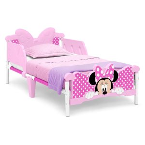 Delta Children Minnie Mouse – Cama infantil 3D, color rosa Delta Children Minnie Mouse – Cama infantil 3D, color rosa