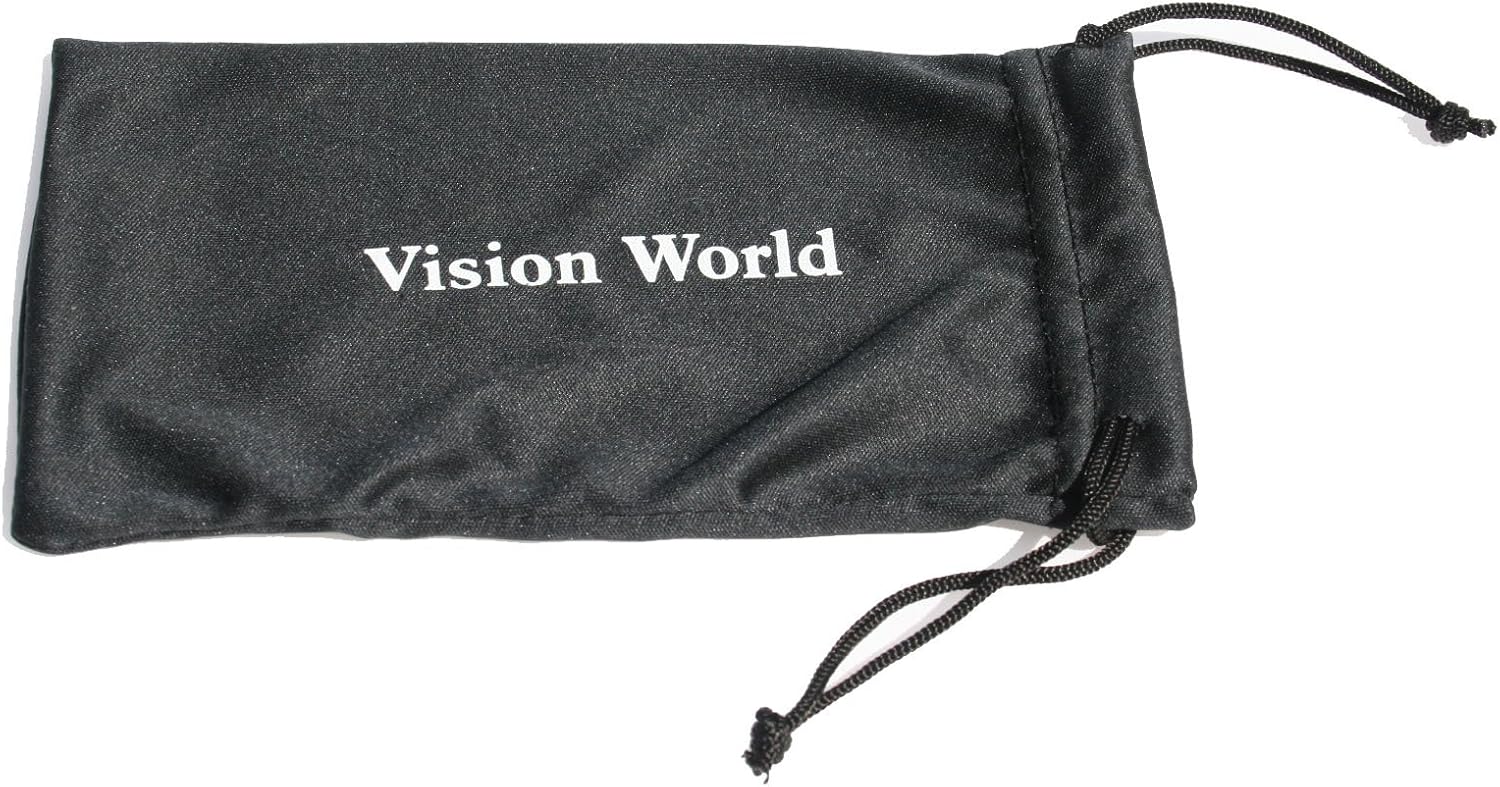 V.W.E. Gafas de lectura rectangulares de metal con borde medio, aspecto sofisticado