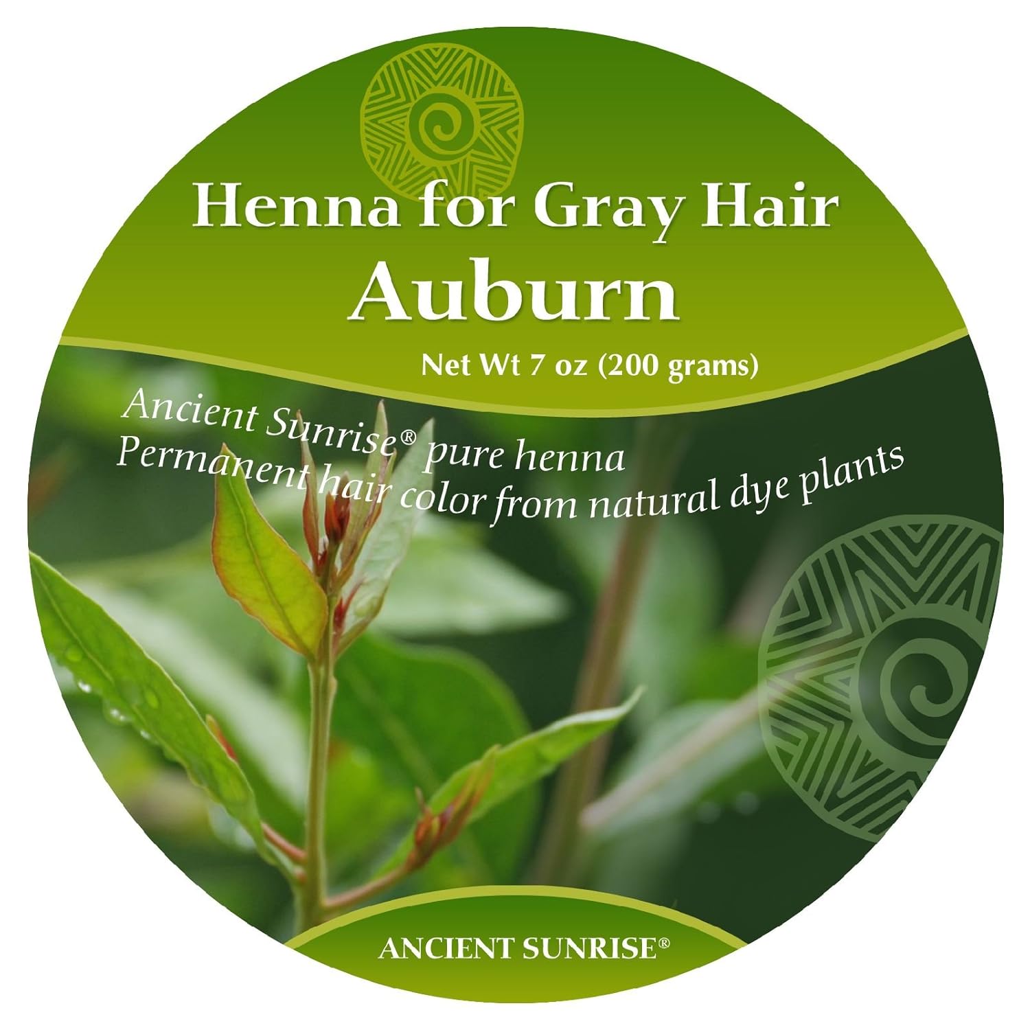 100% Natural Twilight Henna – Auburn Henna Hair Dye – Red Henna Hair Color, Henna for Gray Hair- Results are Healthy Shiny hair – Ancient Sunrise