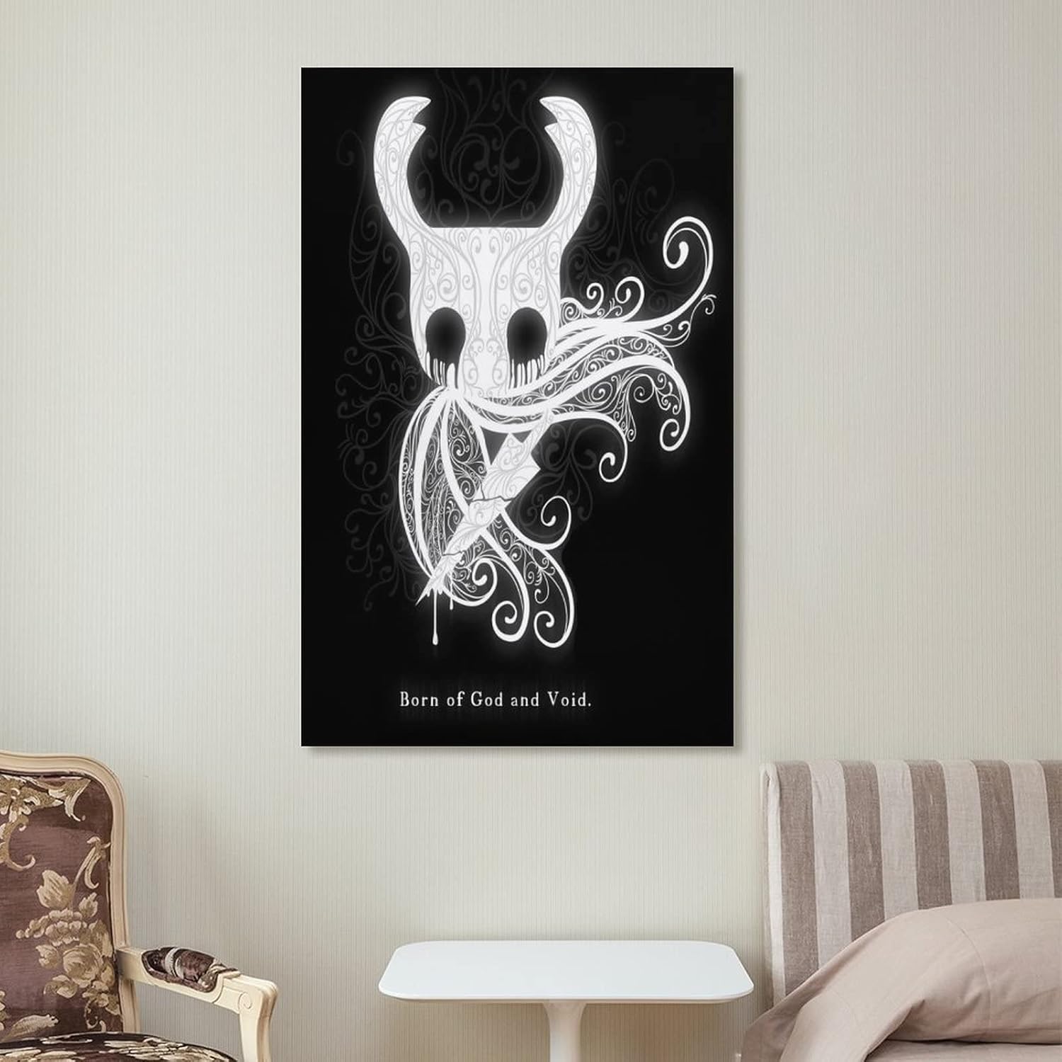 SNKB Póster de caballero hueco, pintura decorativa, lienzo, arte de pared, para sala de estar, dormitorio, 08 x 12 pulgadas (7.9 x 11.8 in)
