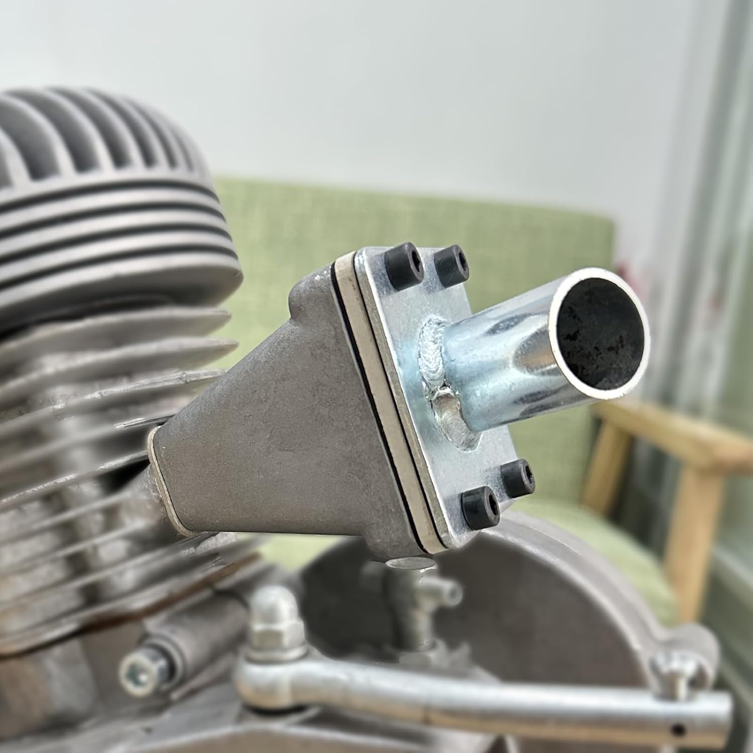 CDHPOWER -G2 Racing Kit de válvula de lengüeta de 0.906 in compatible con cilindros con espaciado de pernos de 1.575 in y 1.260 in – Bicicleta