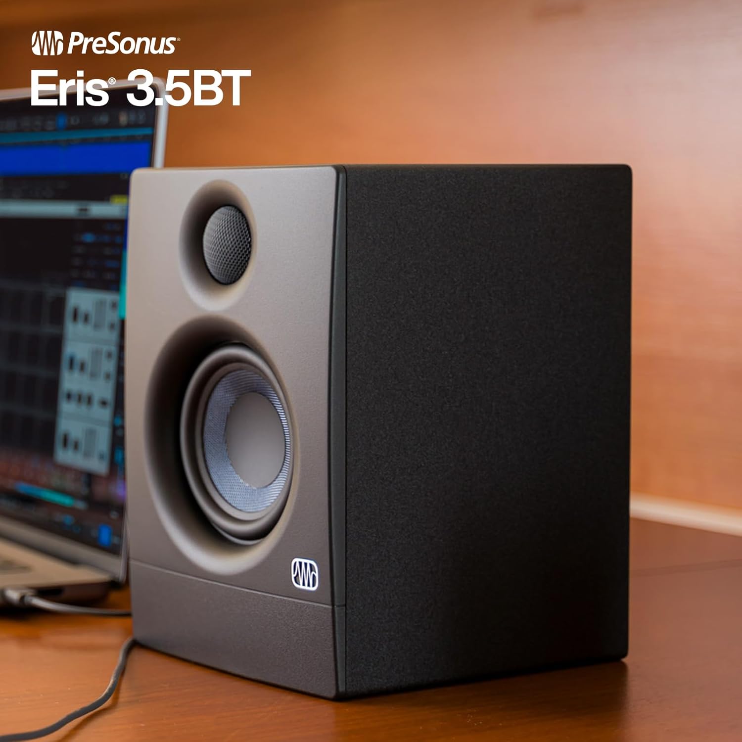 PreSonus Eris 3.5BT (2da generación) – Monitores de estudio de campo cercano de 3.5″ con Bluetooth