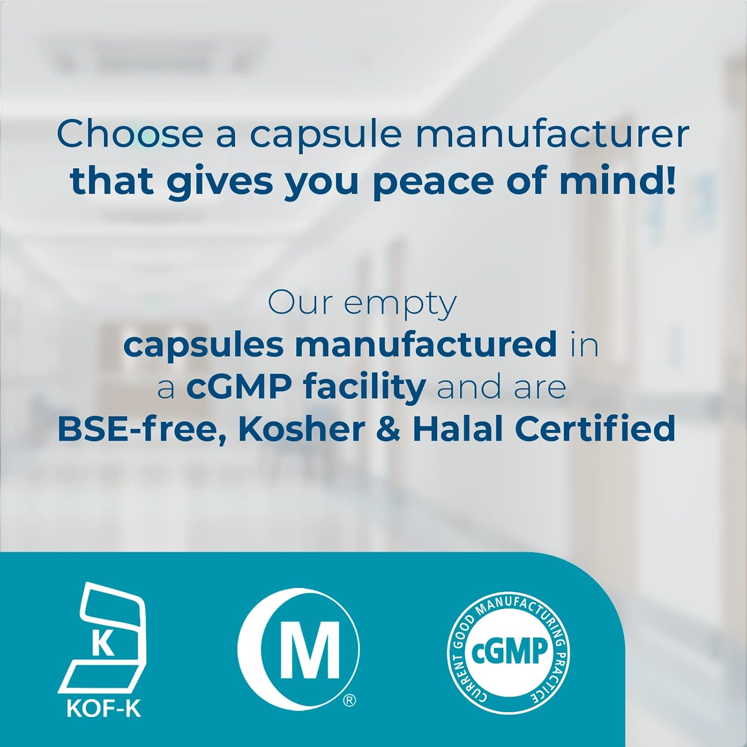 Capsuline Clear Size 1 Empty Vegetarian Capsules 1000 Count – Gelatin Capsules