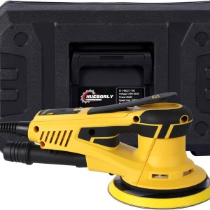 Lijadora orbital aleatoria eléctrica de 350 W, motor sin escobillas Órbita de 316 pulgadas, 110 V, 6 pulgadas, 10000 RPM, herramienta de velocidad Lijadora orbital aleatoria eléctrica de 350 W, motor sin escobillas Órbita de 316 pulgadas, 110 V, 6 pulgadas, 10000 RPM, herramienta de velocidad