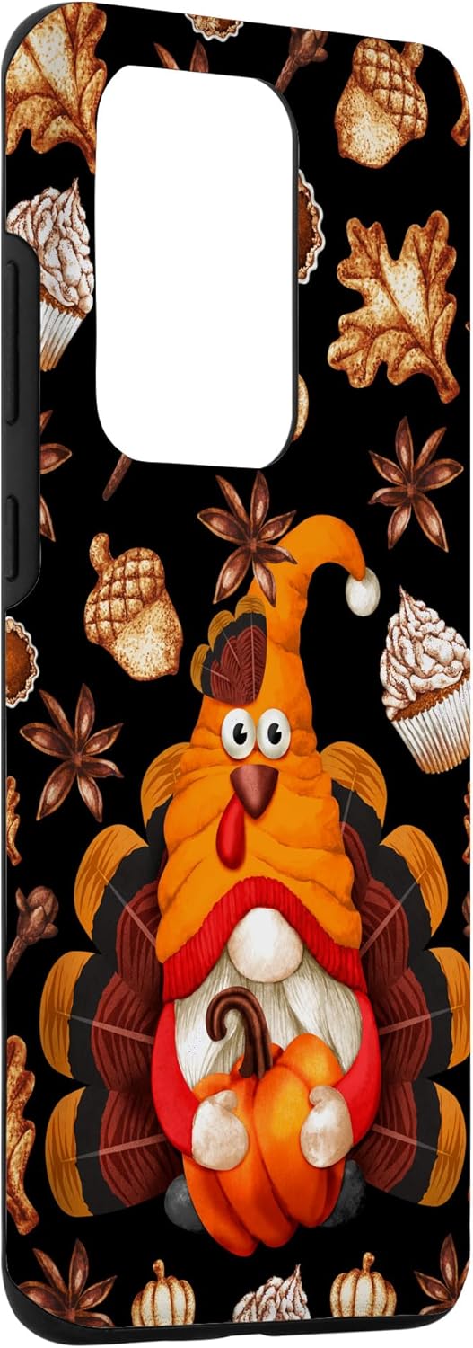 Galaxy S20 Ultra Gnomo para otoño, Acción de Gracias, pavo, otoño, calabaza, especia