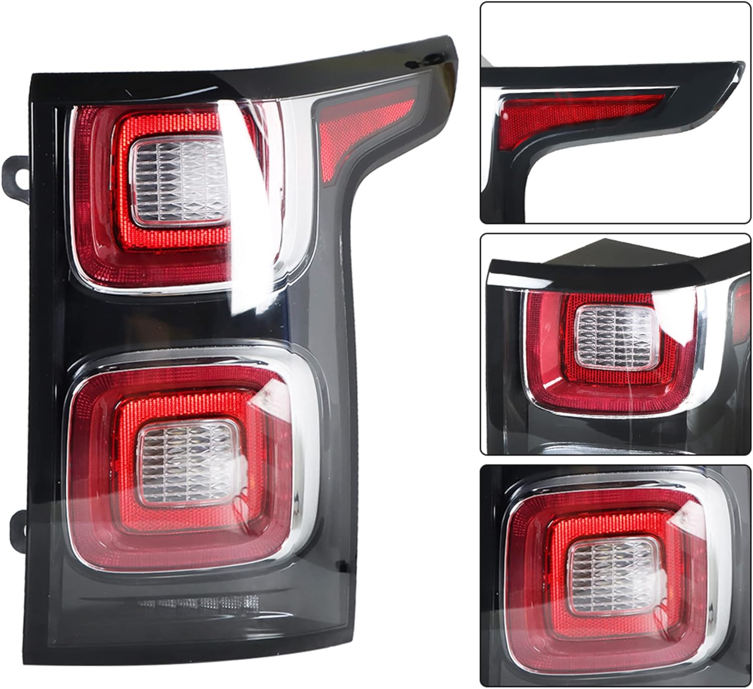 GXYWADY Luz de advertencia de luz trasera de repuesto para Land Range Rover L405 2018 2019 2020 Conjunto de lámpara de freno lado del pasajero