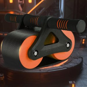 Rueda abdominal de rebote automático, rueda de rodillo Ab doble redonda, equipo de ejercicio con asistencia y resistencia de rebote automático, Rueda abdominal de rebote automático, rueda de rodillo Ab doble redonda, equipo de ejercicio con asistencia y resistencia de rebote automático,