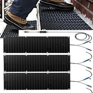 Alfombrillas térmicas para derretir la nieve para entradas, 34 piezas, alfombrillas térmicas para derretir la nieve para escaleras, tapetes térmicos Alfombrillas térmicas para derretir la nieve para entradas, 34 piezas, alfombrillas térmicas para derretir la nieve para escaleras, tapetes térmicos