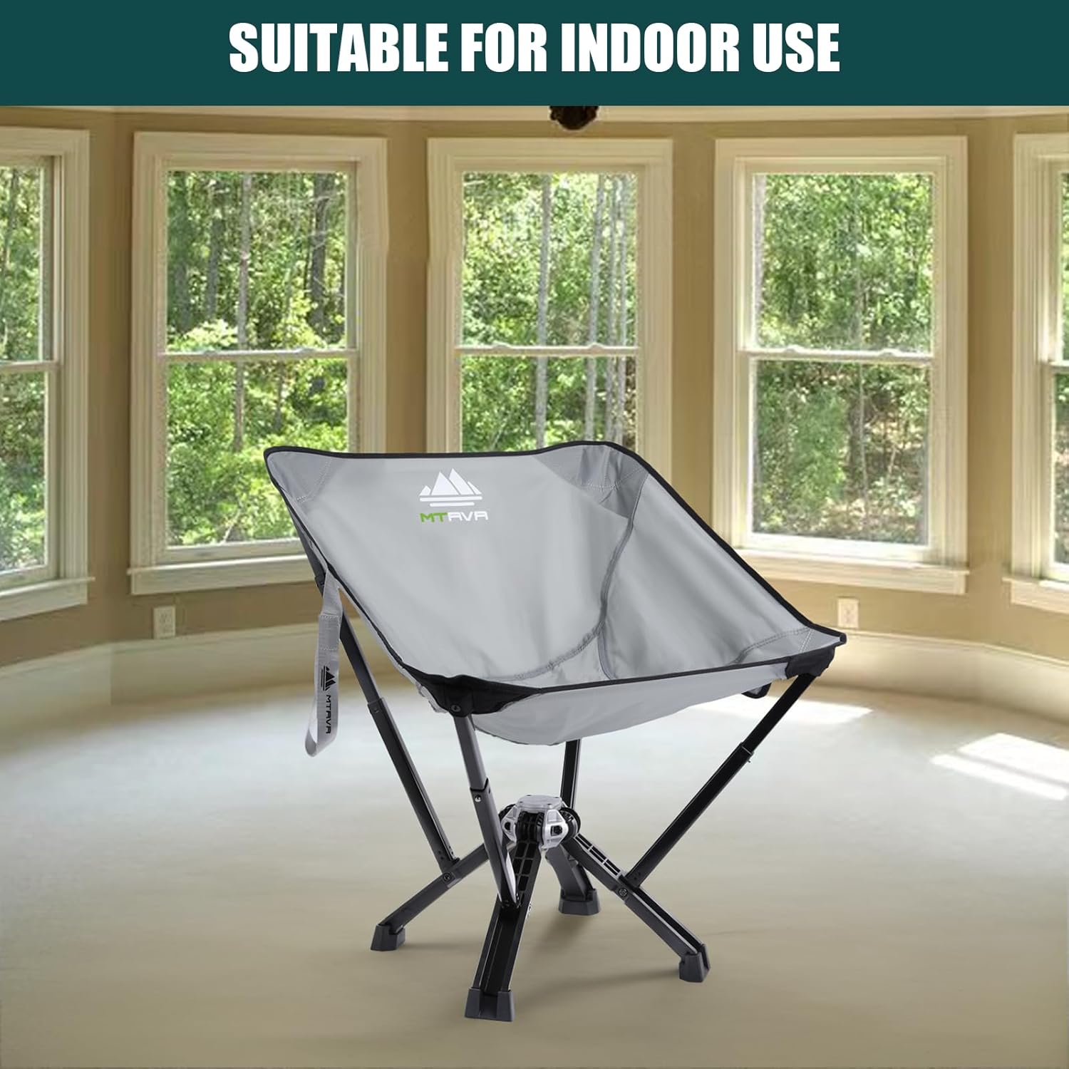 Silla plegable para exteriores, silla de campamento portátil, ligera, compacta, sillas plegables al aire libre para camping, playa, césped, playa,