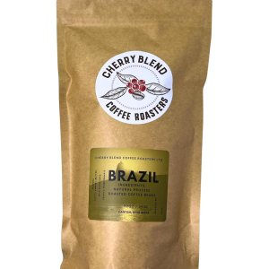 Cherry Blend Coffee Roasters Café de grano entero Brasil, tostado oscuro, 100% arábica, baja acidez, 12 onzas Cherry Blend Coffee Roasters Café de grano entero Brasil, tostado oscuro, 100% arábica, baja acidez, 12 onzas