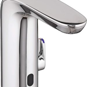 American Standard 7755215.002 NextGen Selectronic Grifo integrado con mezcla sobre la cubierta, 1.5 gpm, cromo pulido American Standard 7755215.002 NextGen Selectronic Grifo integrado con mezcla sobre la cubierta, 1.5 gpm, cromo pulido