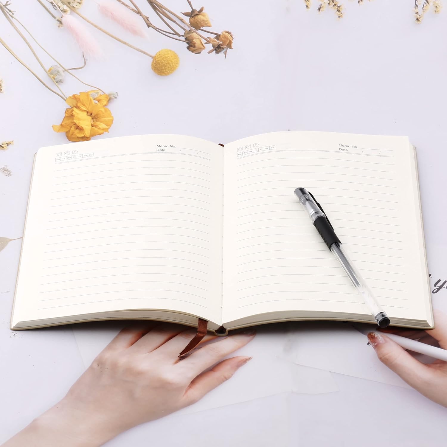 Cuaderno de diario con forro de girasol, regalo de girasol, libro de notas de cuero hecho a mano para hombres y mujeres, 5.75 x 8.25 pulgadas,