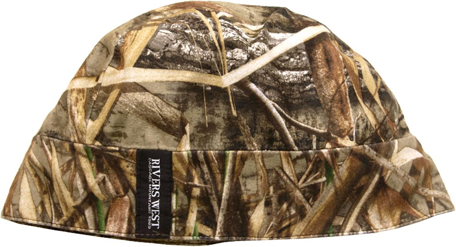 Gorra de calavera reversible color naranja