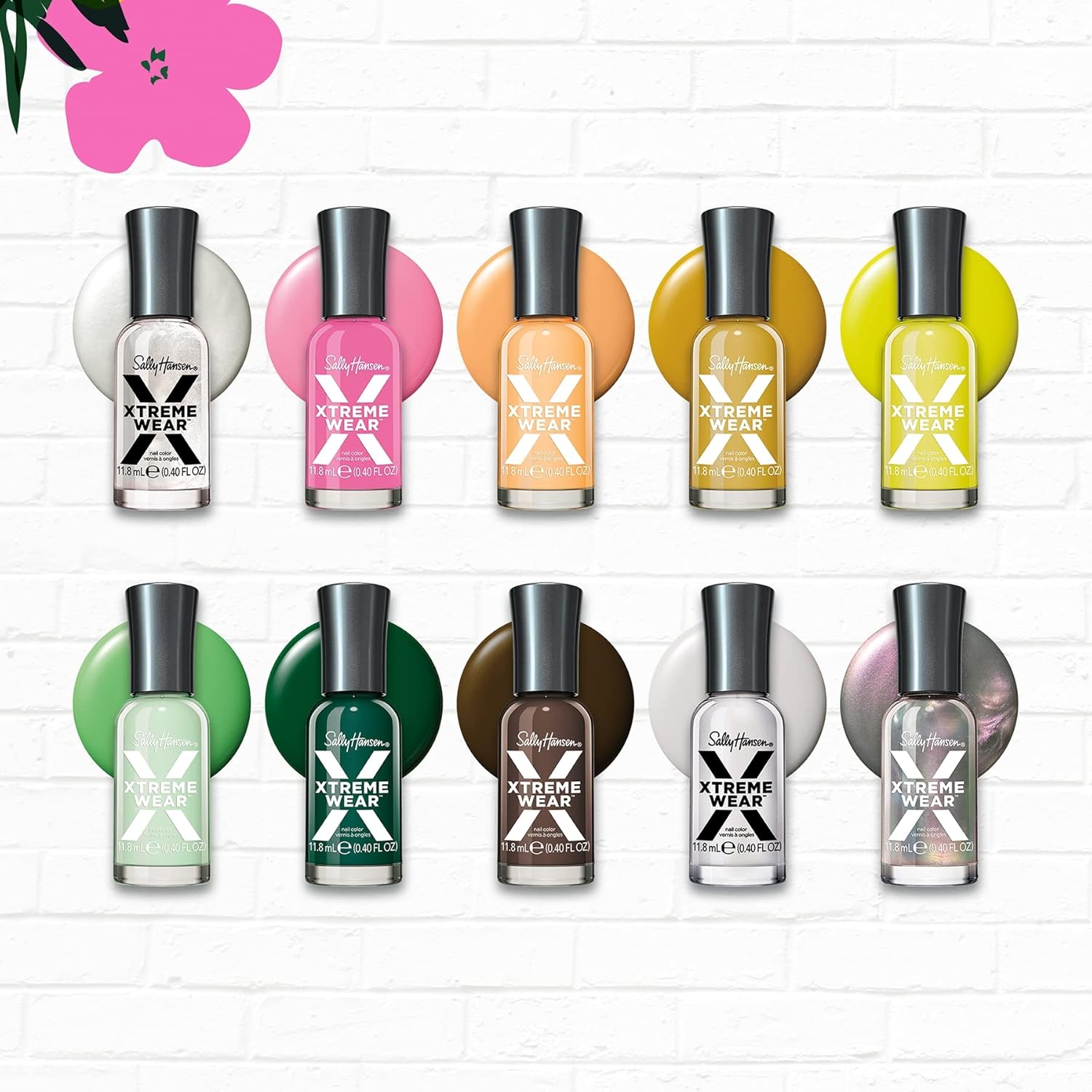 Sally Hansen Xtreme Wear Esmalte de uñas, corteza central, 0.4 onzas líquidas