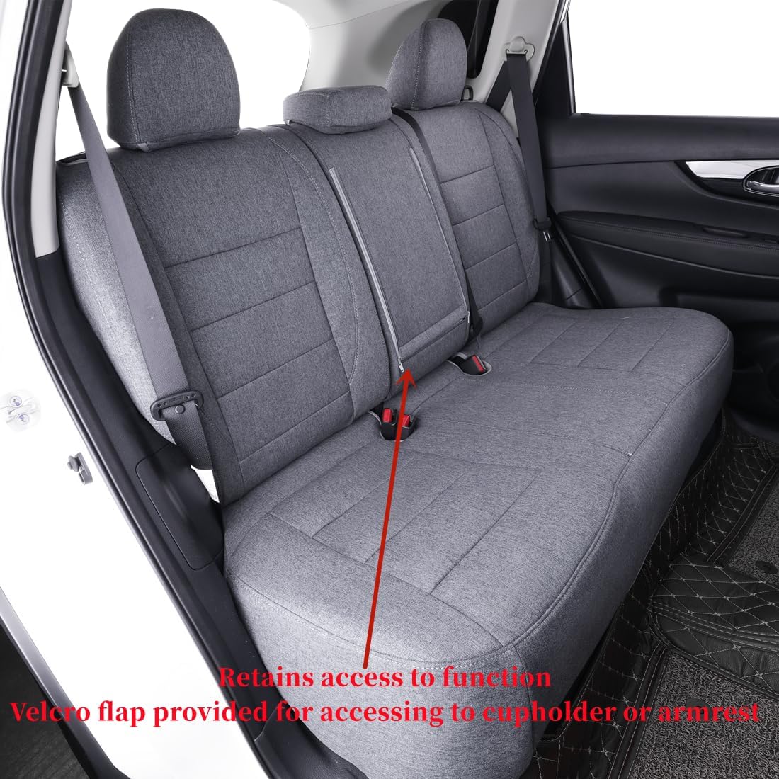 Fundas de asiento de ajuste personalizado para Nissan Sentra 2020-2024 S, SV, SR, SR Midnight Edition, protector de asiento de poliéster de