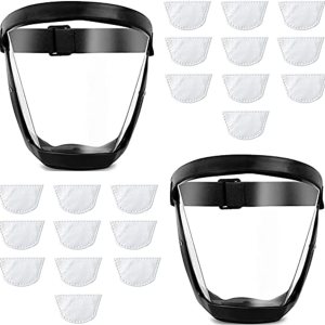 Máscara de protección facial antivaho de alta definición para adultos (color blanco) Máscara de protección facial antivaho de alta definición para adultos (color blanco)