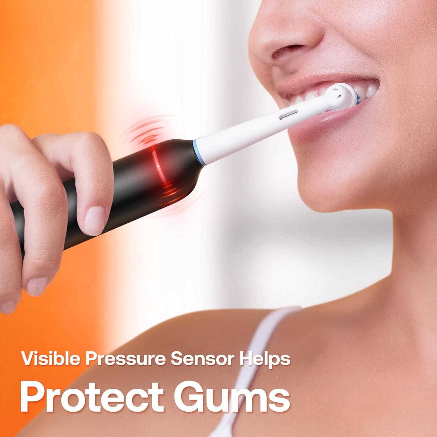 Bitvae Paquete de cepillos de dientes eléctricos ultrasónicos y giratorios para adultos y niños, cepillos de dientes recargables sónicos aceptados