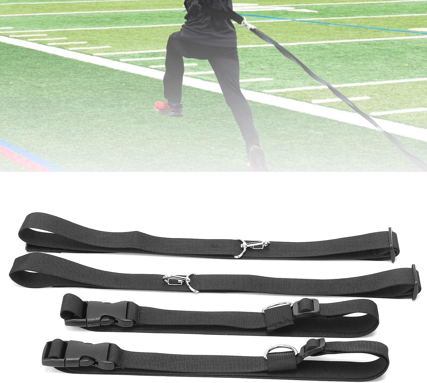 Bandas de velocidad, Nylon Agilidad Entrenamiento Cinturón Defensivo Capacidad Equipo de Entrenamiento de Velocidad Cinturón de Reacción para