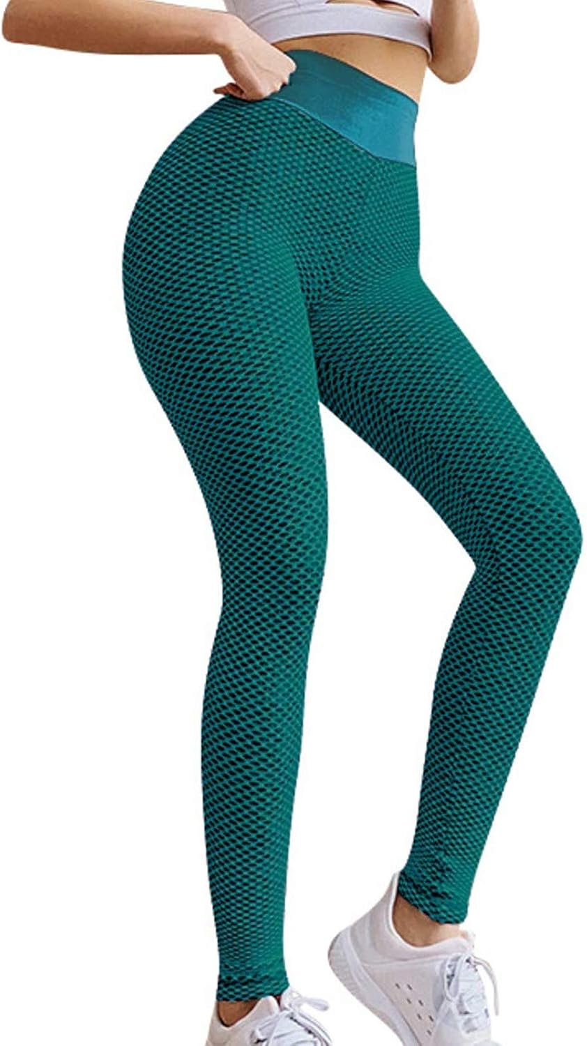 Leggings para mujer, pantalones de yoga de cintura alta, control de abdomen, adelgazantes, leggings de entrenamiento, correr, levantamiento de
