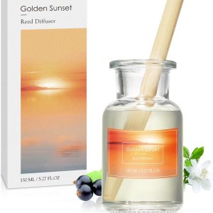 Juego de difusor de varillas para el hogar, difusor de varillas de aceite perfumado de 5.3 onzas, difusor perfumado de spa para dormitorio, baño, Juego de difusor de varillas para el hogar, difusor de varillas de aceite perfumado de 5.3 onzas, difusor perfumado de spa para dormitorio, baño,