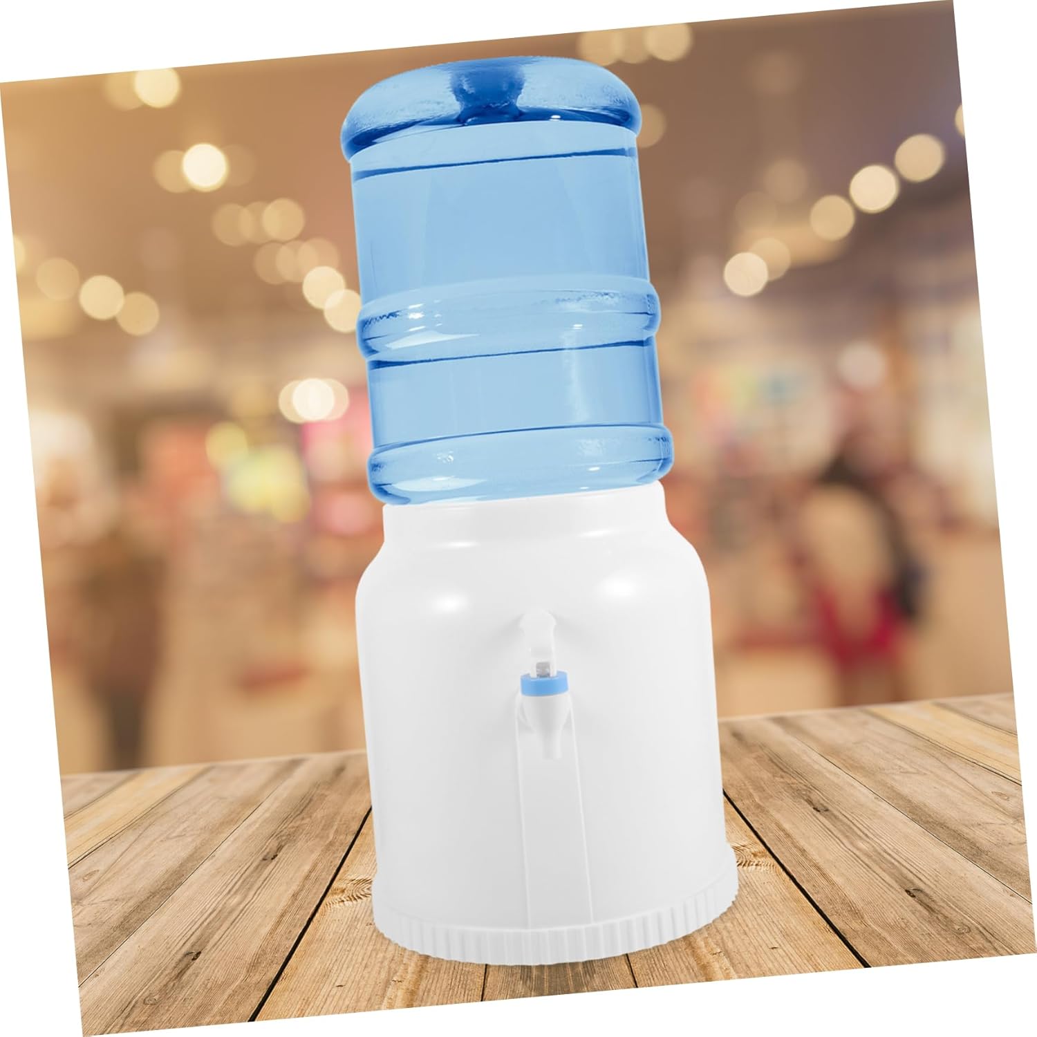 Dispensador de agua simple para botella de galón, enfriador de agua, dispensador de agua mineral de plástico, mini estante dispensador de agua,