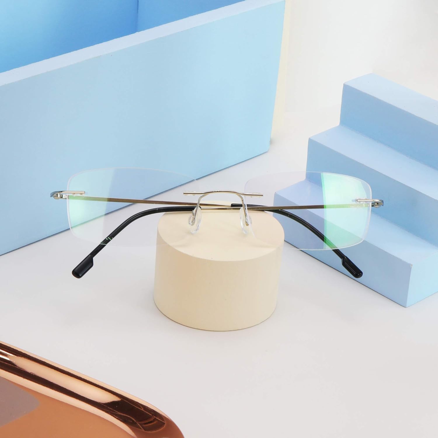 Anteojos LifeArt con bloqueo de luz azul para leer en la computadora
